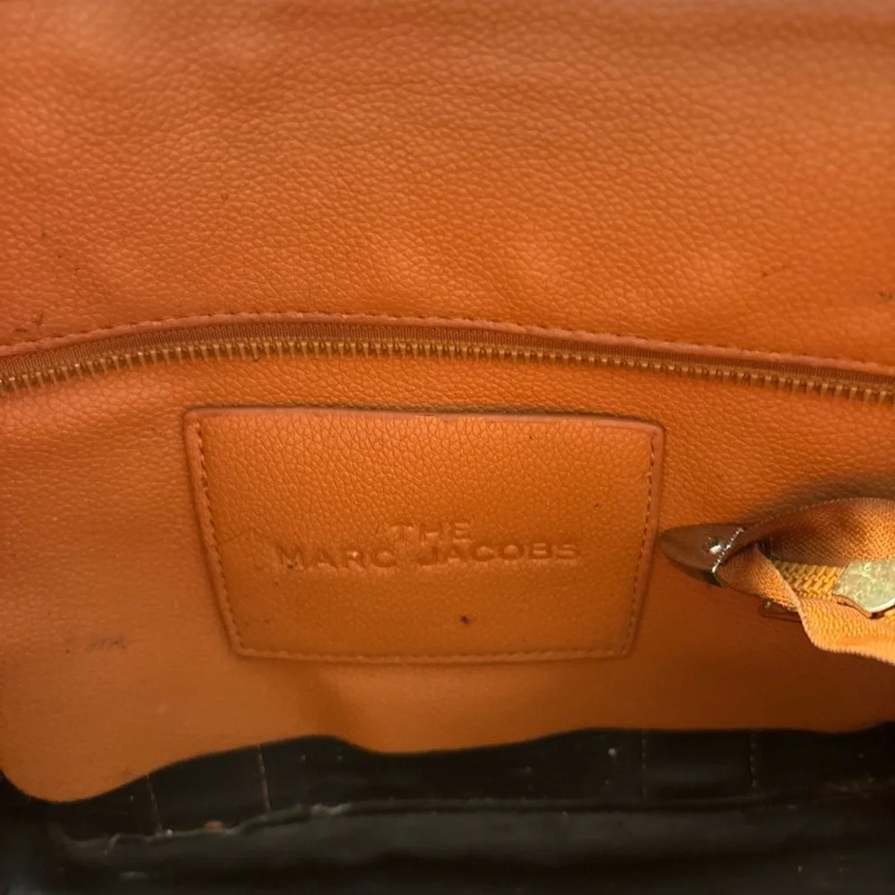 Marc Jacobs Orange Tote Bag - Picture 5 of 11